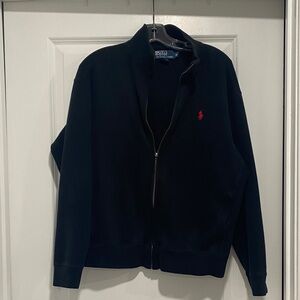 Polo by Ralph Lauren Men's Black Zip-Up Sweater